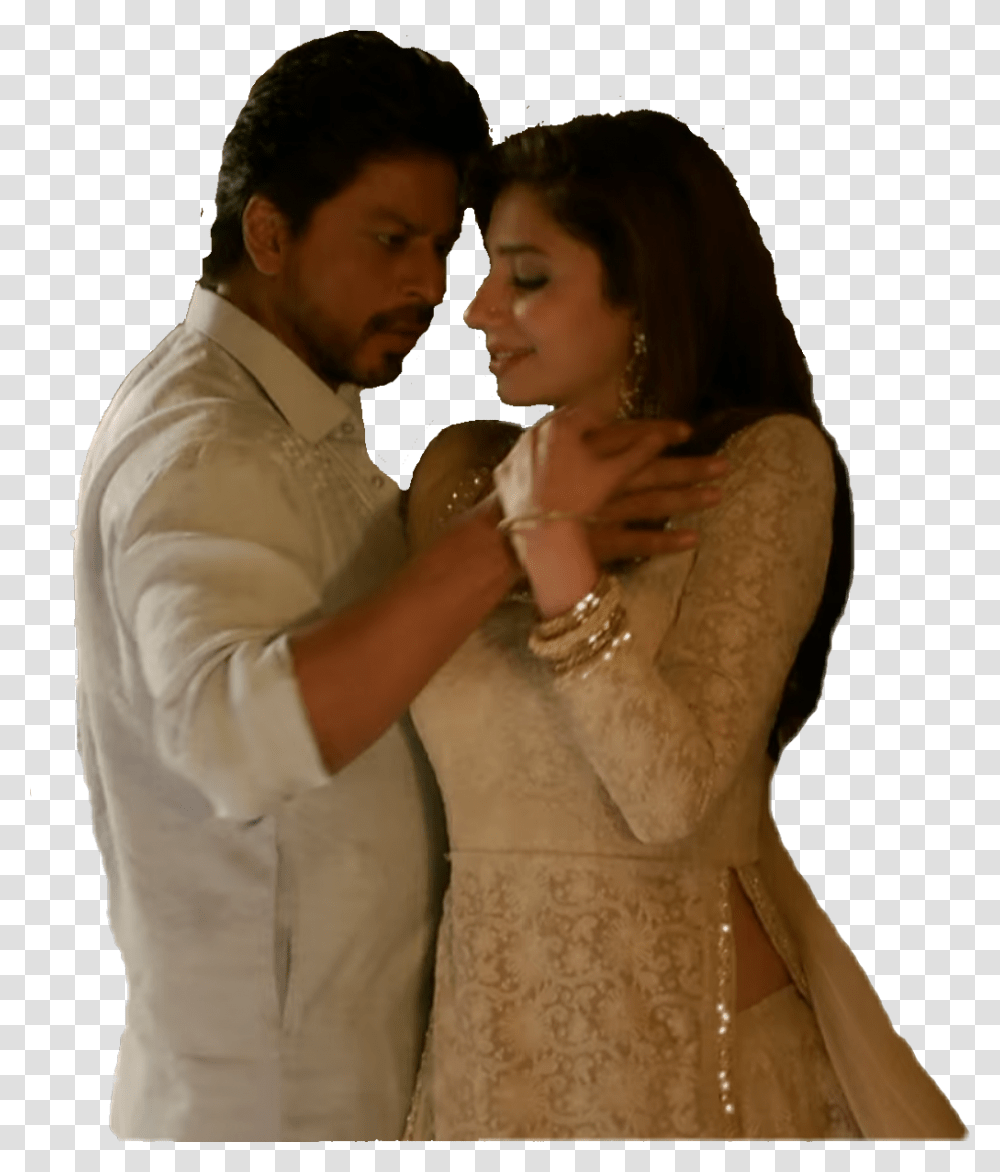 S Freetoedit Hahrukh Shahrukhkhan Bollywood Srk Shahrukh Khan Couple, Person, Robe, Fashion Transparent Png