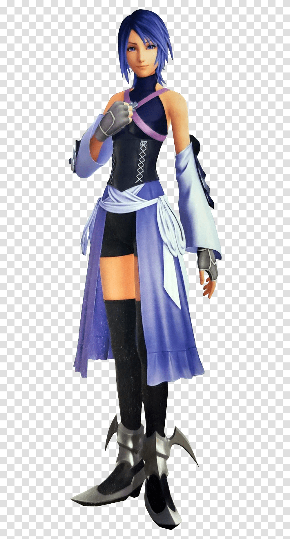 S Greetings Kingdom Hearts Aqua Age, Apparel, Fashion, Robe Transparent Png