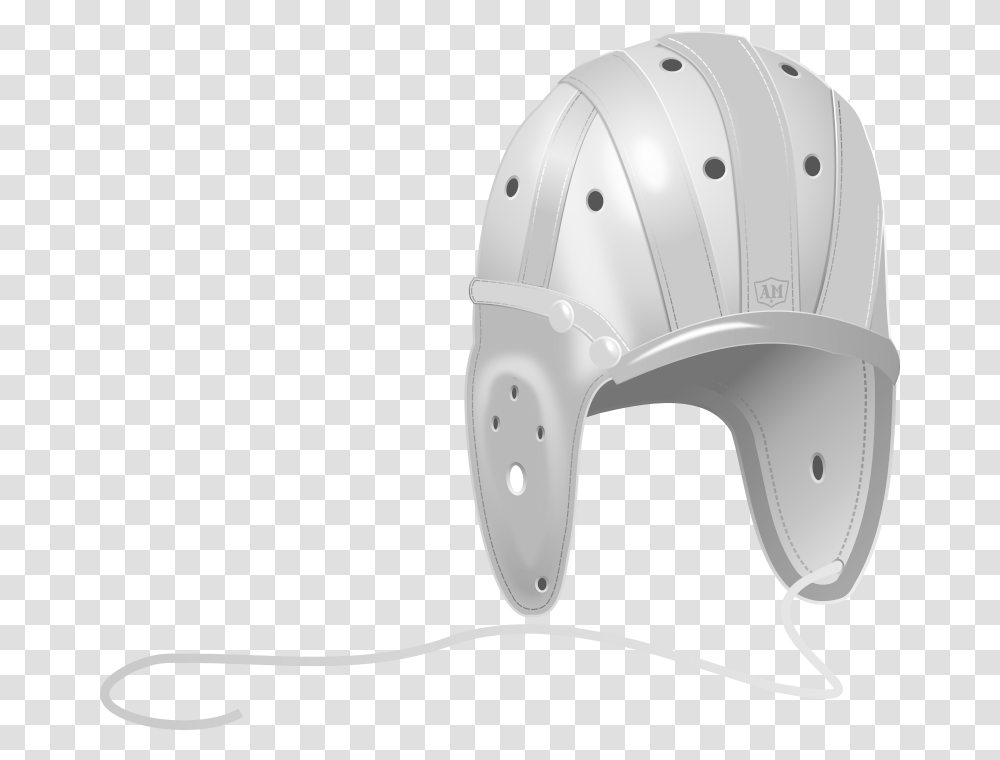 S Leather Football Helmet Old Football Helmet, Apparel, Crash Helmet, Hardhat Transparent Png