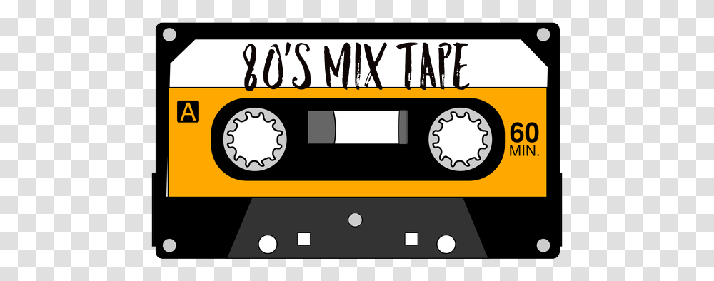 S Mix Tape, Cassette Transparent Png