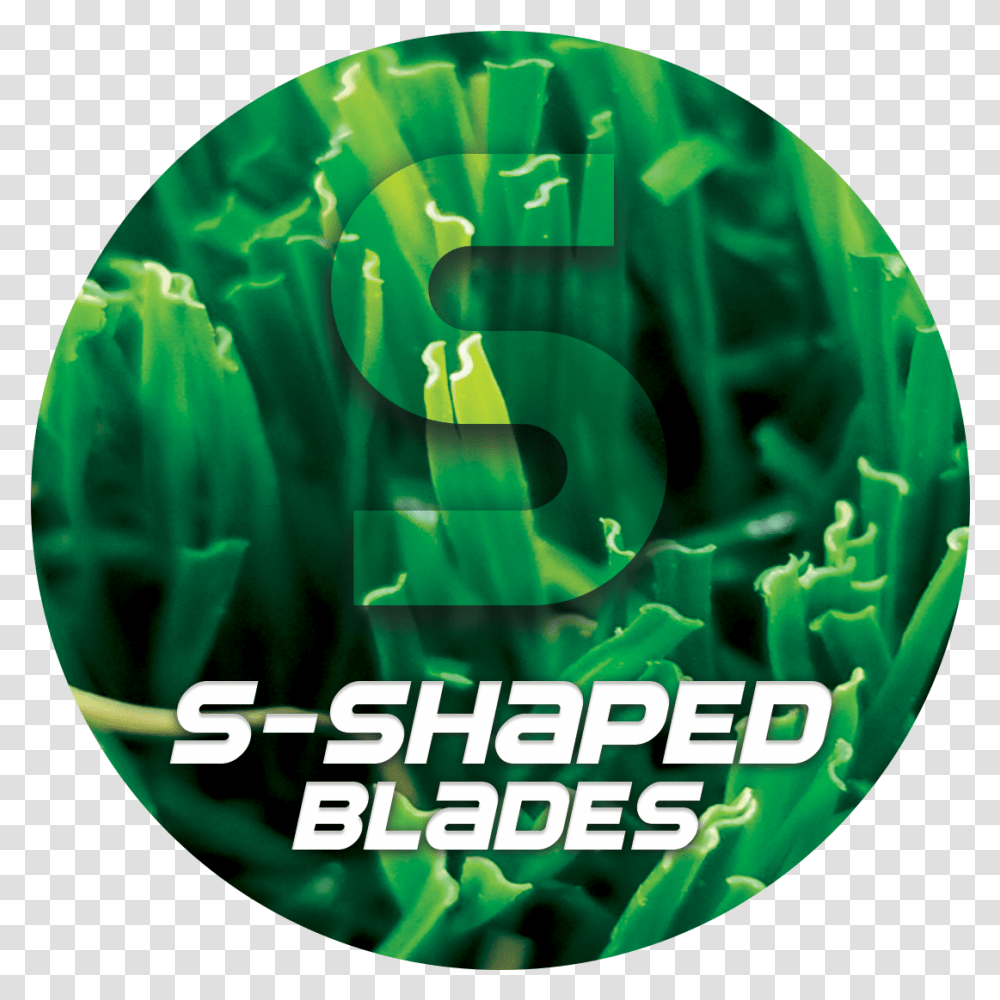 S Shaped Blade Fiber Icon Cooling Technology Artificial Label, Green, Sphere, Word Transparent Png