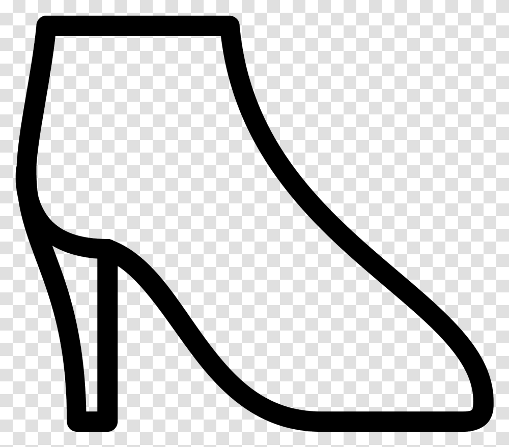 S Shoe Icon Free Womens Shoes Icon, Gray, World Of Warcraft Transparent Png