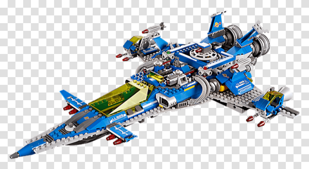 S Spaceship Lego Movie 1 Spaceship, Toy, Aircraft, Vehicle, Transportation Transparent Png