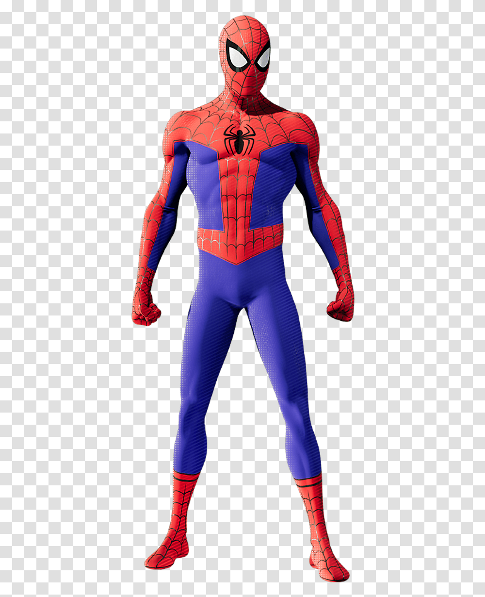 S Spider Man Wiki Spider Man Into The Spider Verse Spider Man, Sleeve, Person, Long Sleeve Transparent Png