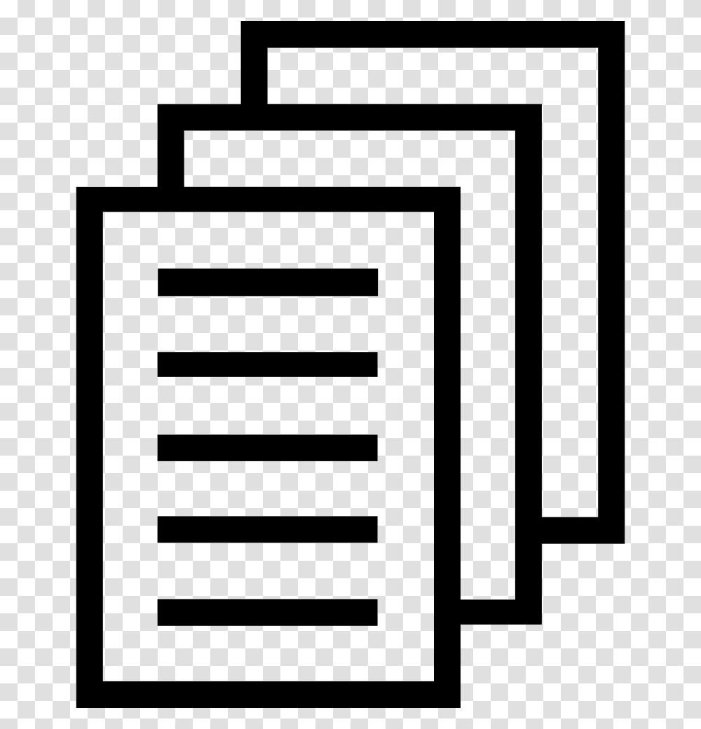 S Stack Papers Icon Free Download, Mailbox, Letterbox, Plot Transparent Png