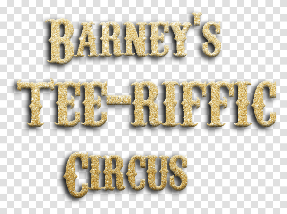 S Tee Riffic Circus The Logo Used For The Show Calligraphy, Alphabet, Word, Rug Transparent Png