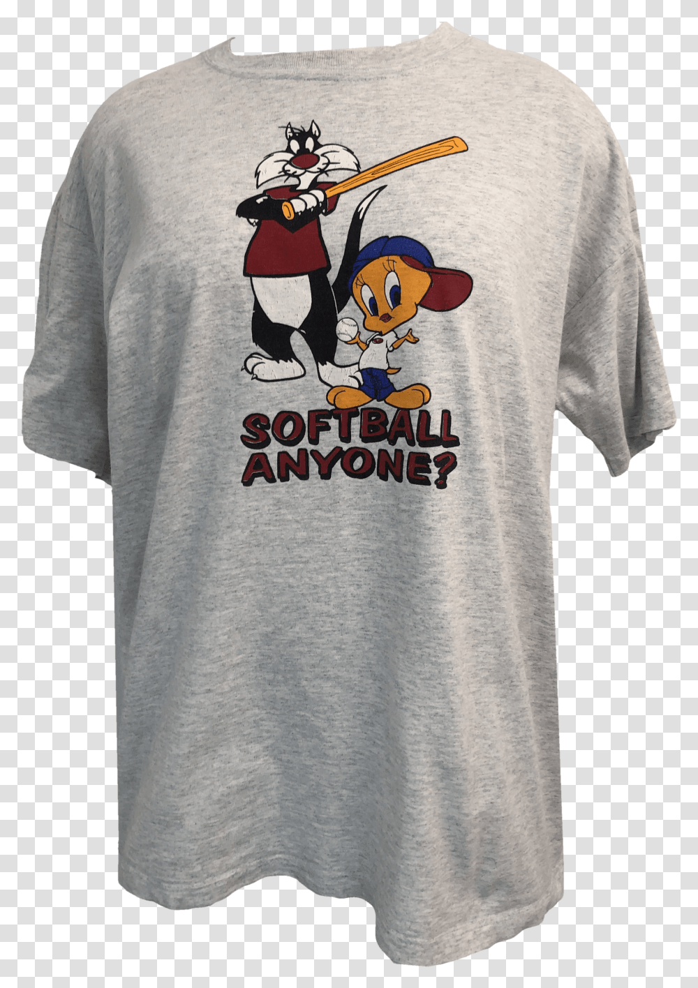 S Tweety Bird And Sylvester T Shirt Cartoon, Apparel, T-Shirt, Person Transparent Png