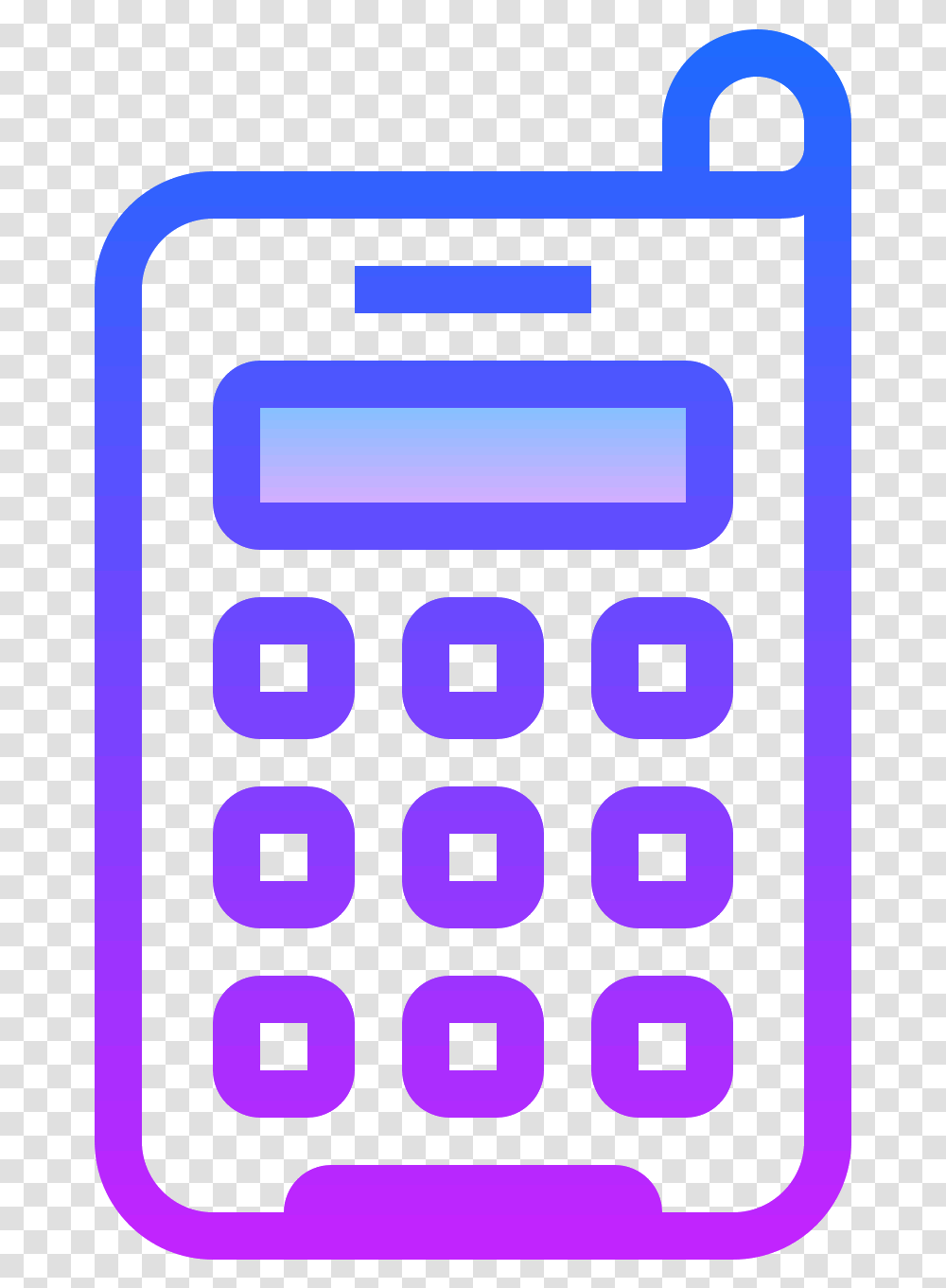 S Vector Cell Phone Icon, Calculator, Electronics Transparent Png