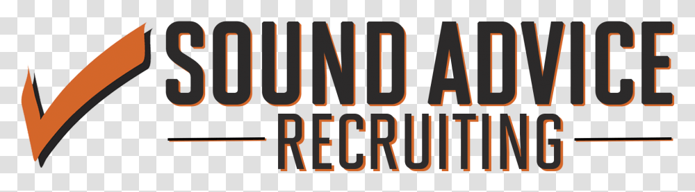 Sa Recruiting Orange Logo Tan, Word, Number Transparent Png