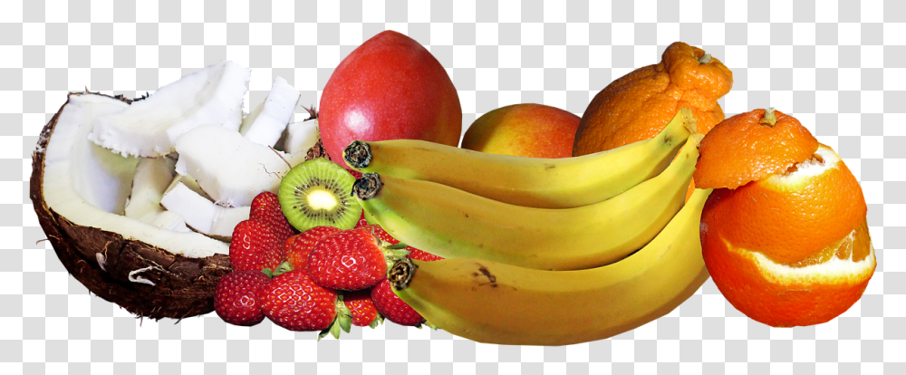 Saba Banana, Plant, Fruit, Food, Strawberry Transparent Png
