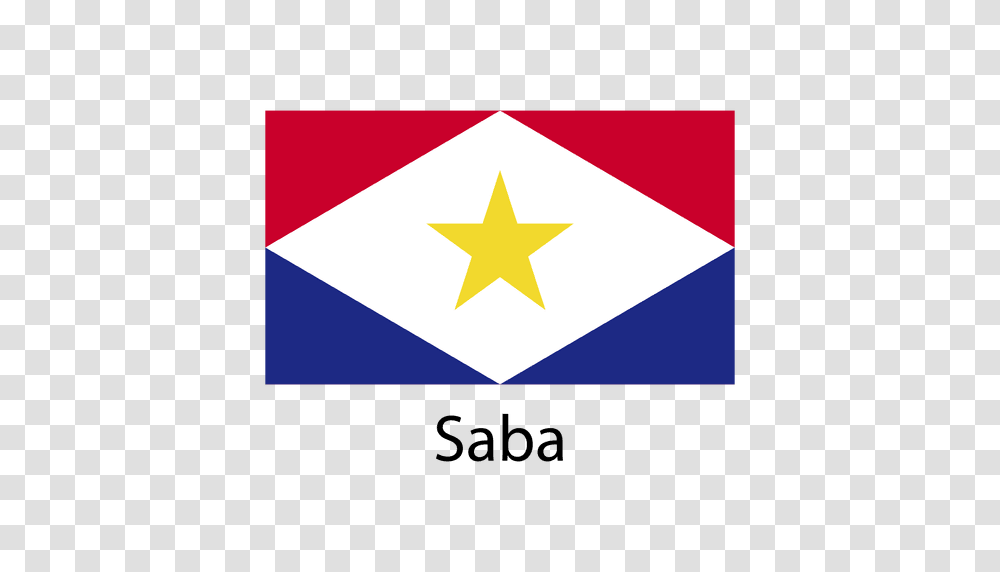 Saba National Flag, Star Symbol, First Aid Transparent Png