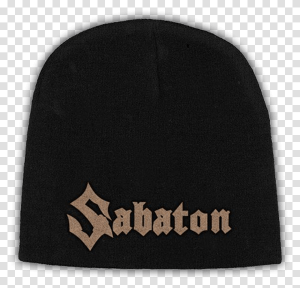 Sabaton Gold Logo Beanie, Clothing, Apparel, Baseball Cap, Hat Transparent Png