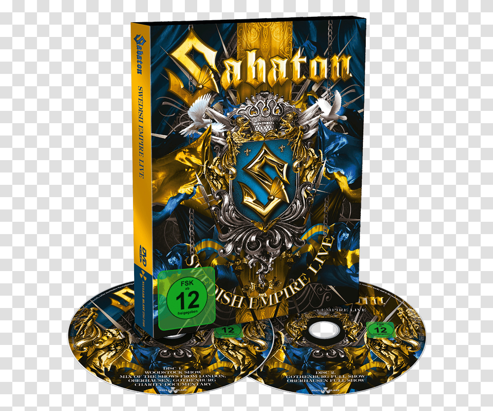 Sabaton Sabaton Swedish Empire Live Dvd, Arcade Game Machine, Poster, Advertisement Transparent Png