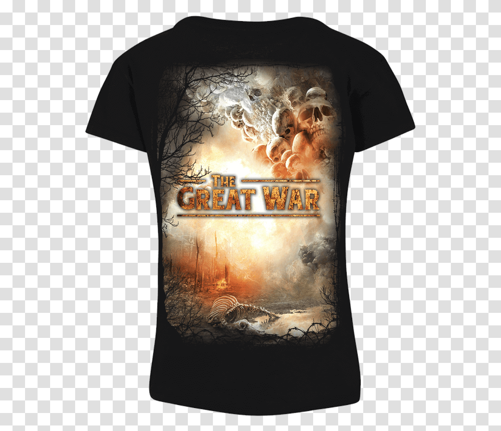 Sabaton The Great War T Shirt, Apparel, T-Shirt Transparent Png