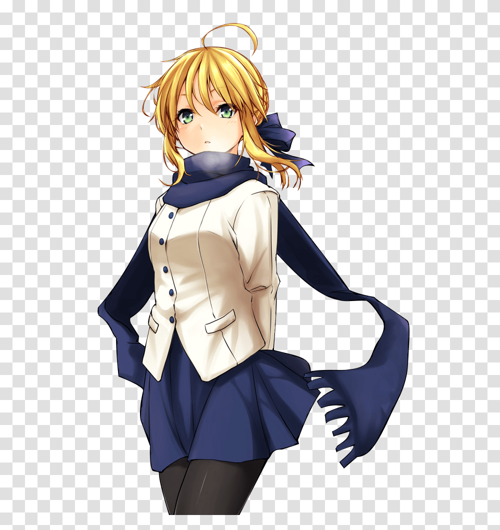 Saber, Comics, Book, Manga, Person Transparent Png