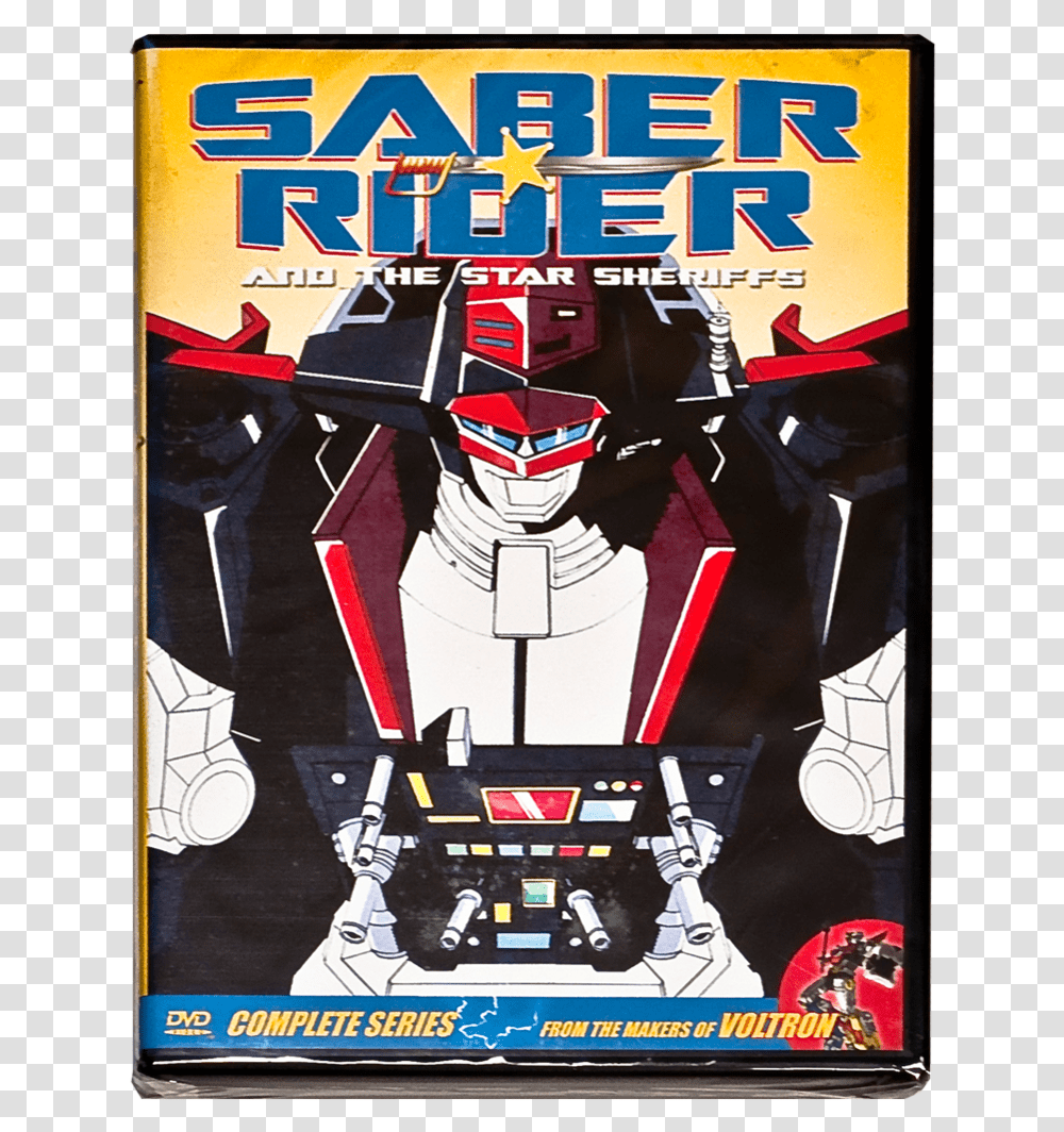 Saber Rider And The Star Sheriffs Dvd, Poster, Advertisement, Flyer, Paper Transparent Png
