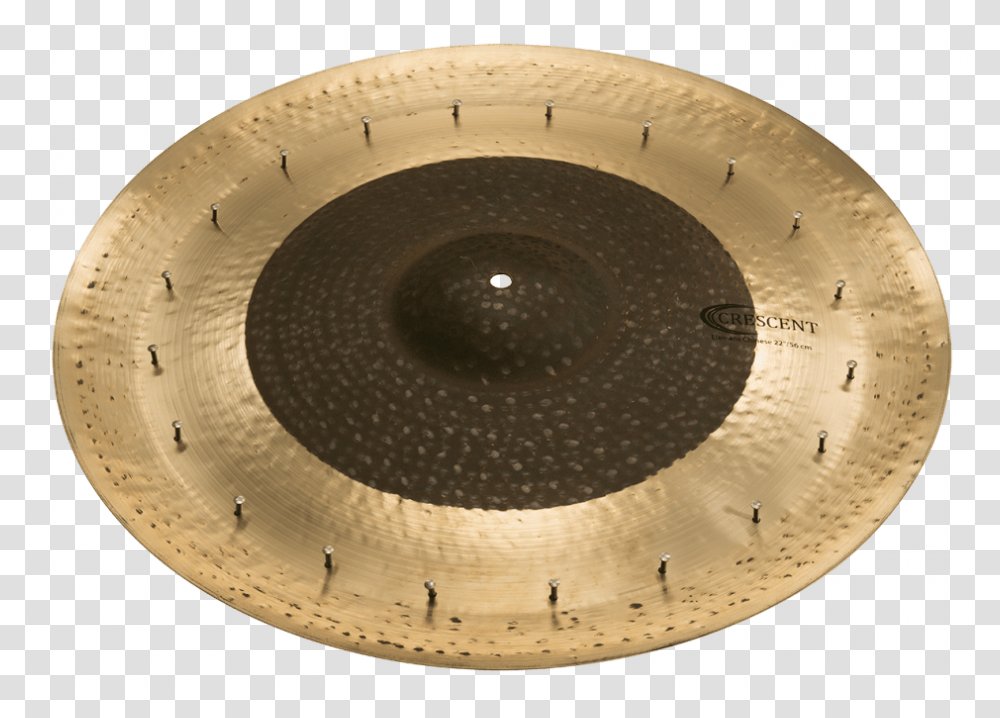 Sabian Sabian El22ch Crescent 22quot Elements China Cymbal, Musical Instrument, Gong, Rug, Drum Transparent Png