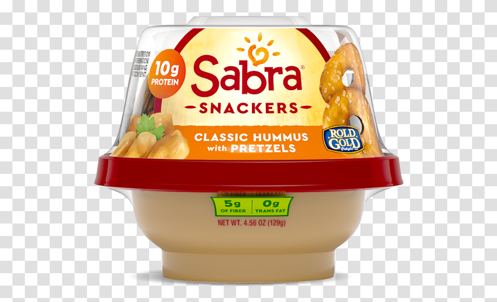 Sabra Story Sabra Hummus And Pretzels, Food, Mayonnaise Transparent Png