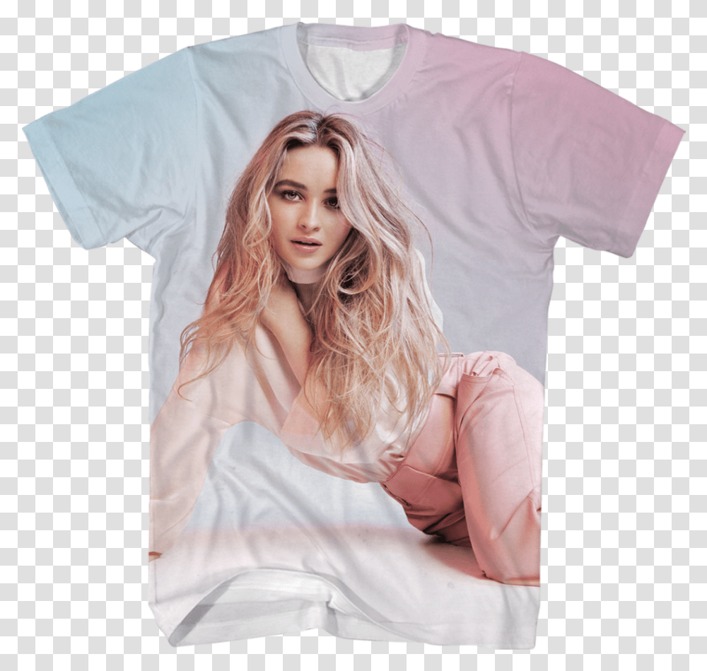 Sabrina Carpenter, Sleeve, Person, T-Shirt Transparent Png