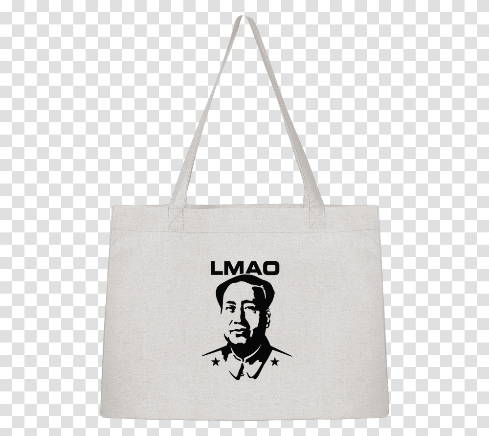 Sac Cabas Shopping Stanley Stella Lmao Mao Zedong Par Tote Bag, Person, Human, Shopping Bag, Handbag Transparent Png