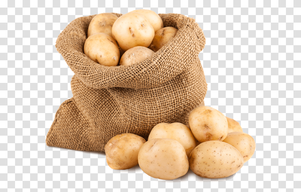 Sack Of Potatoes, Bag, Egg, Food, Fungus Transparent Png