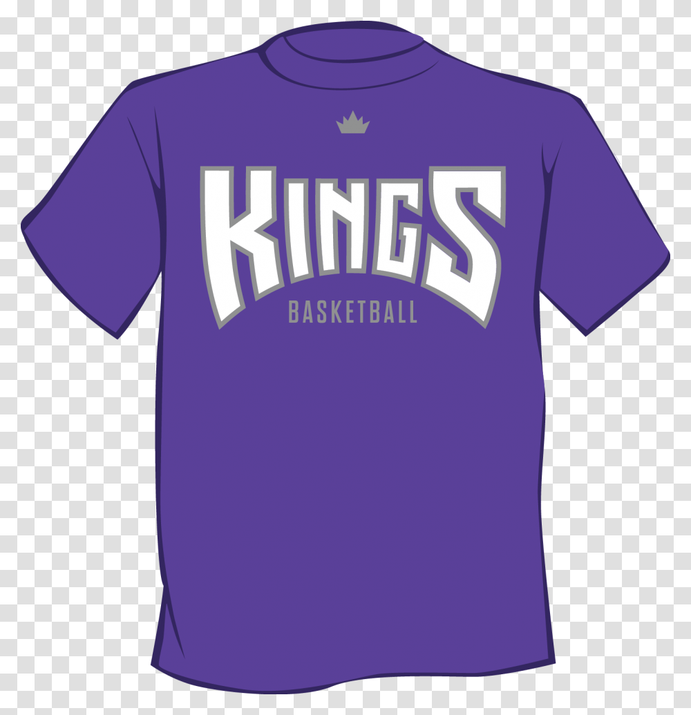Sacramento Kings, Apparel, T-Shirt, Jersey Transparent Png