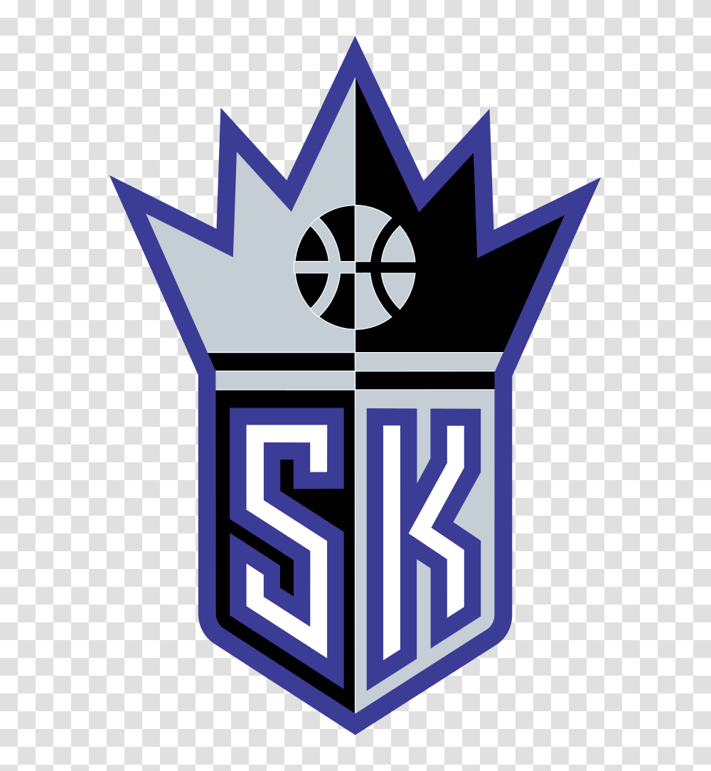 Sacramento Kings Logo Nba Old Sacramento Kings Logo, Symbol, Light, Hand, Emblem Transparent Png