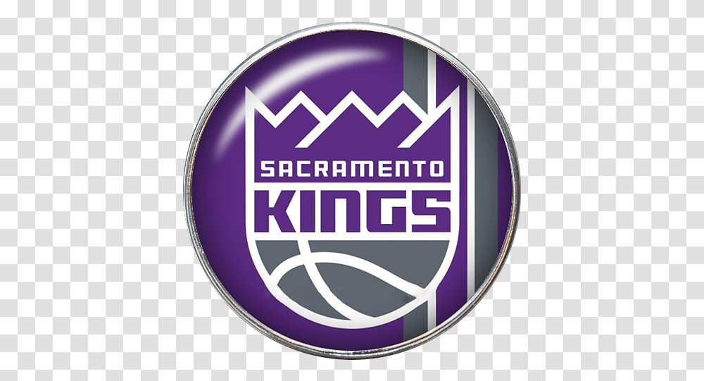 Sacramento Kings Nba Basketball Logo Sacramento Kings Primary Logo, Symbol, Trademark, Badge, Purple Transparent Png