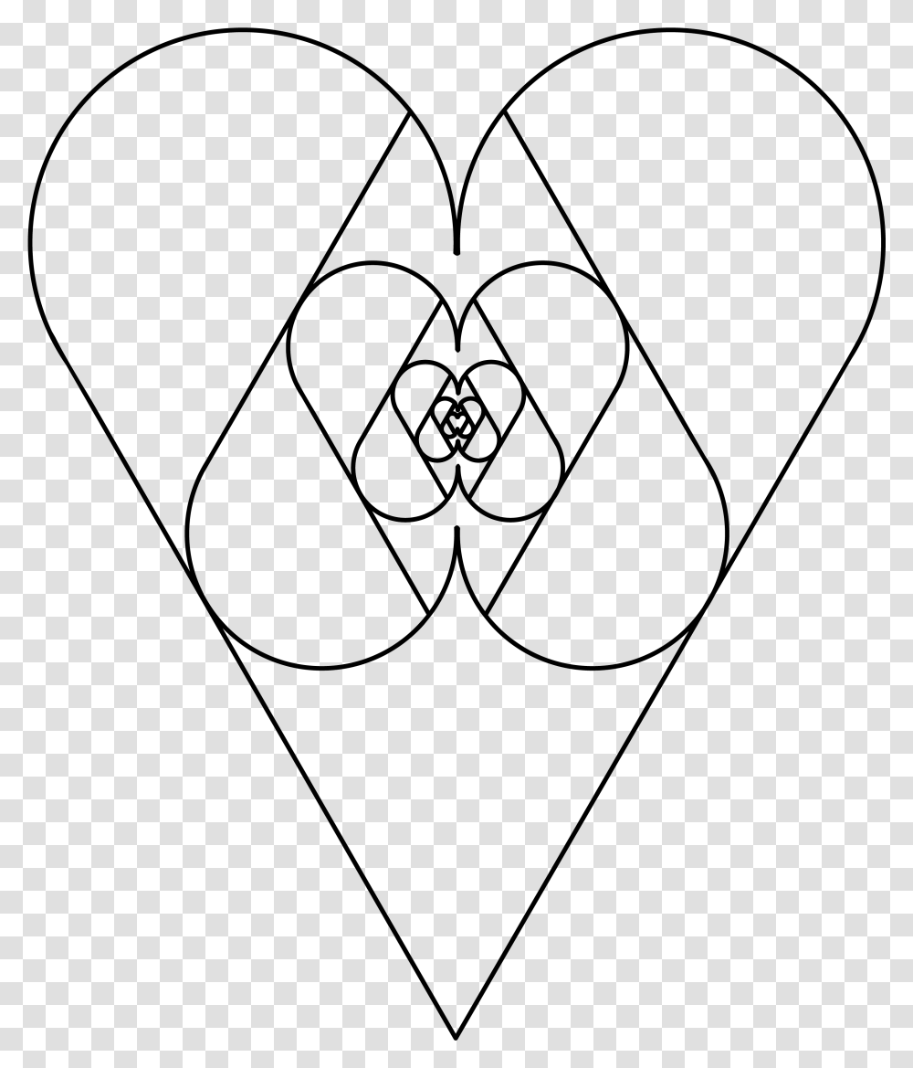 Sacred Geometry Love Heart, Triangle, Label, Plectrum Transparent Png