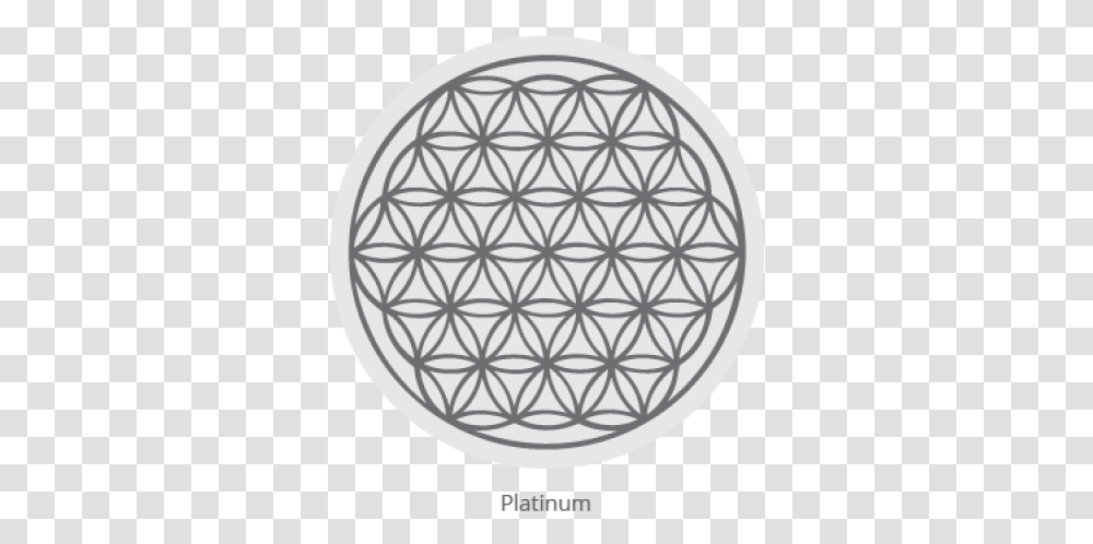 Sacred Geometry Overlapping Circles Grid Art Flower Of Flower Of Life Golden Ratio, Sphere, Triangle, Rug Transparent Png