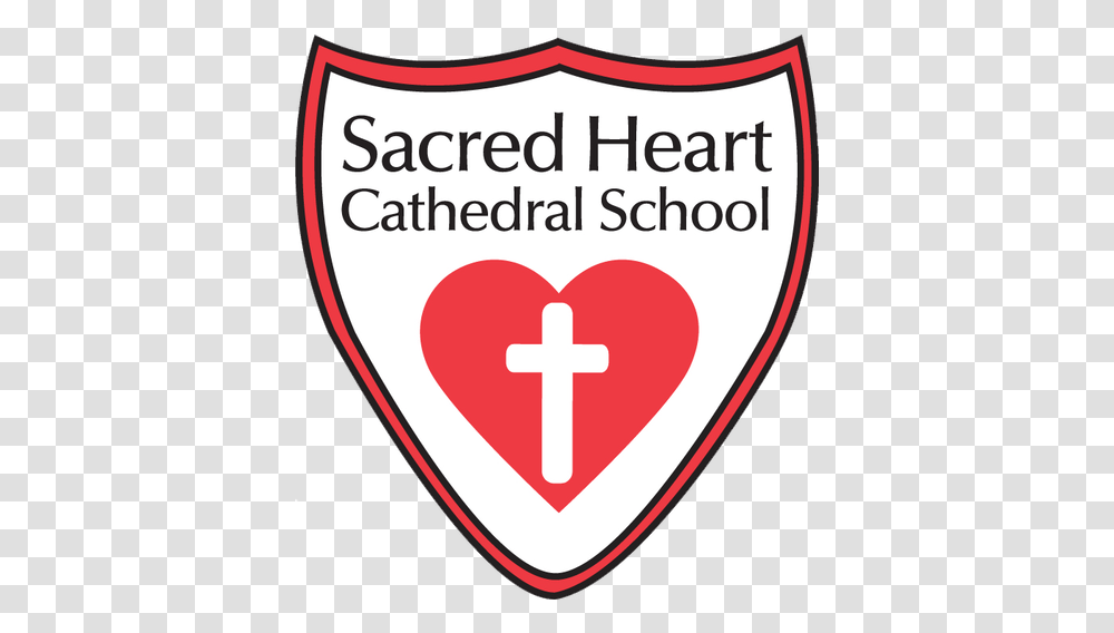 Sacred Heart Cathedral School Graduation Sacred Heart Catholic School Pensacola, Armor, Label, Text, Shield Transparent Png