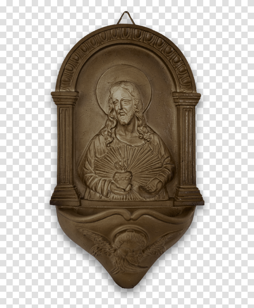 Sacred Heart Of Jesus 7 Artifact, Painting, Sculpture, Person, Human Transparent Png