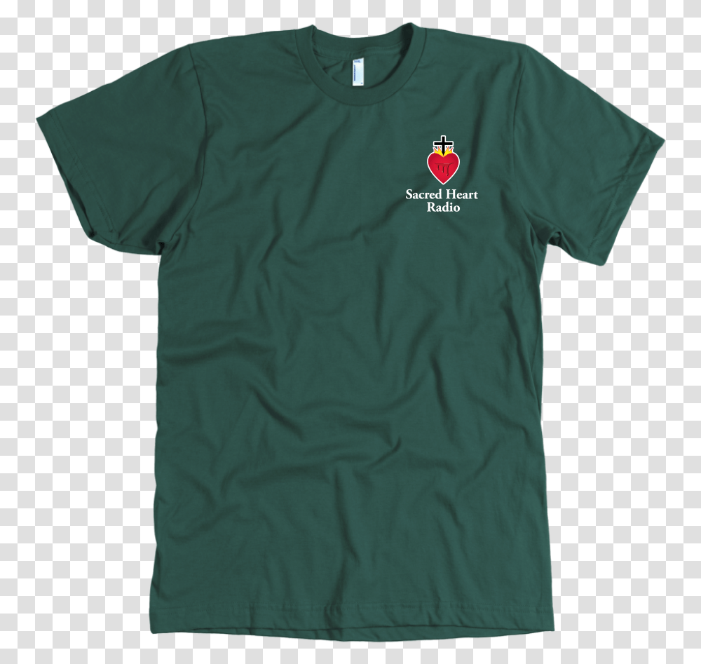 Sacred Heart Radio Mens T Shirt Small Logo Slim Fit Ngabi Clan In Buganda, Clothing, Apparel, T-Shirt, Sleeve Transparent Png