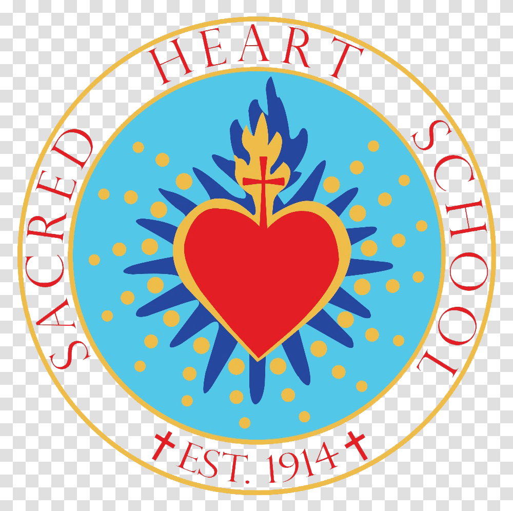 Sacred Heart School Brawley, Label, Logo Transparent Png