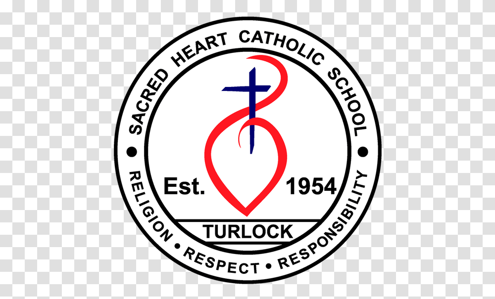 Sacred Heart School Home Sacred Heart School Turlock, Label, Text, Logo, Symbol Transparent Png