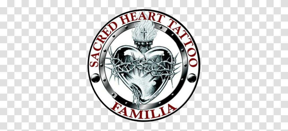 Sacred Heart Tattoo Las Vegas Koolsville & Sacred Heart Tattoo Designs, Symbol, Logo, Trademark, Clock Tower Transparent Png