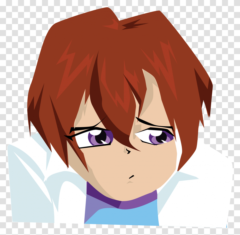 Sad Anime Boy Icons, Manga, Comics, Book Transparent Png