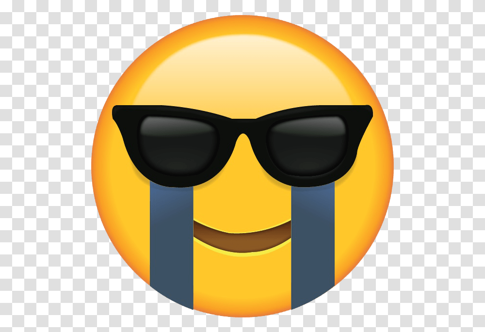 Sad Badass Discord Emoji Smile Emoji, Sunglasses, Accessories, Helmet, Pillow Transparent Png