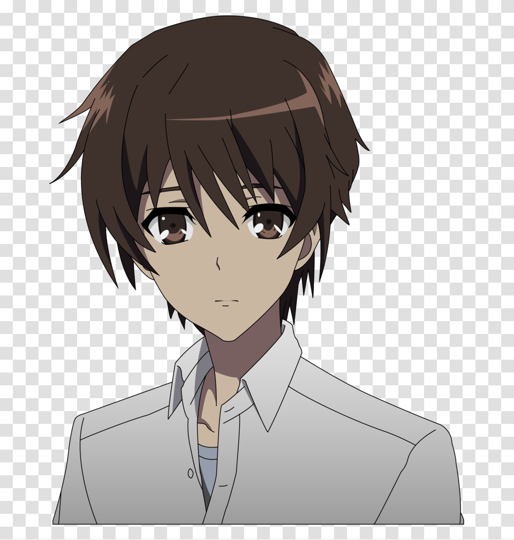Anime Sad Boy Aesthetic Face Person Sleeve Transparent Png Pngset Com