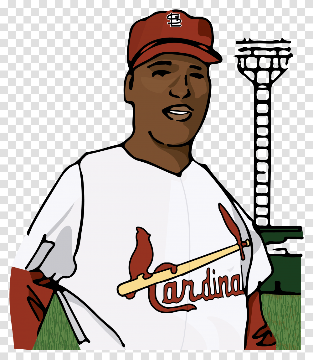 Sad Clipart Baseball Player Cardinals, Person, Human, Chef Transparent Png