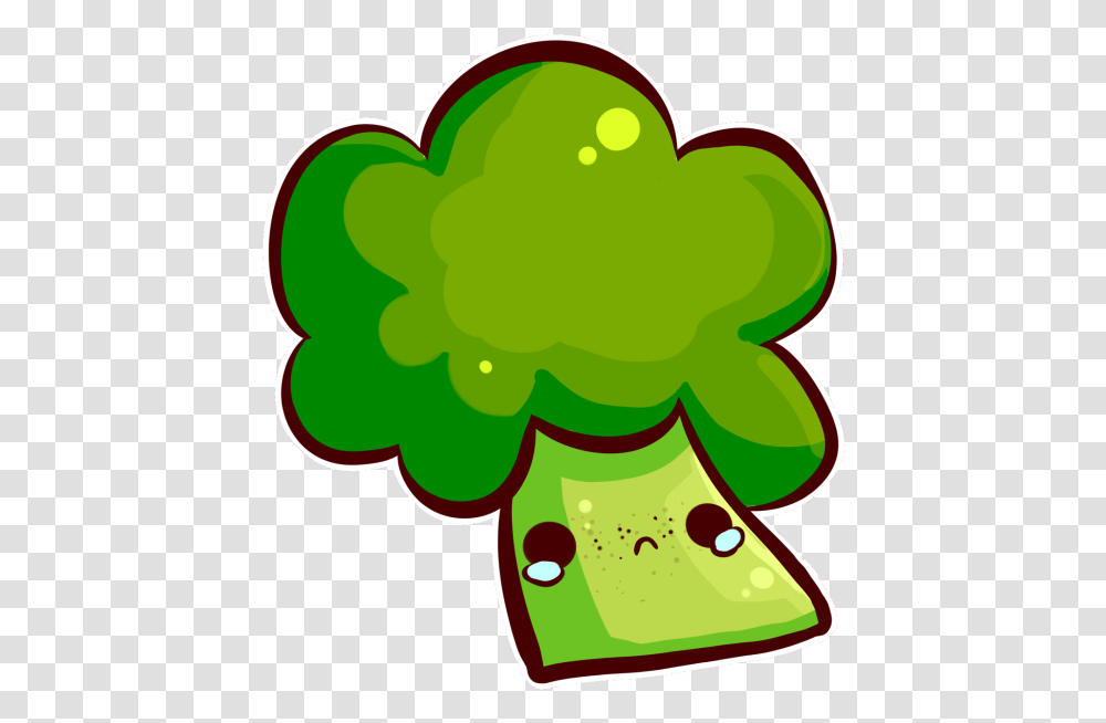 Sad Clipart Broccoli, Green, Plant, Food Transparent Png