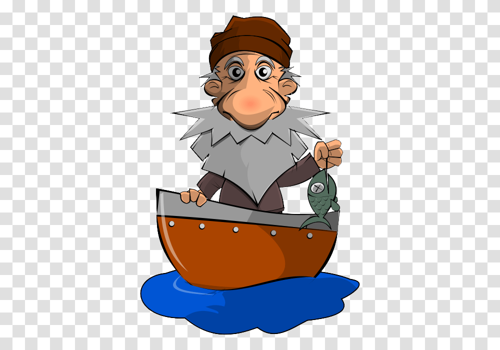 Sad Clipart Fisherman, Performer, Washing, Magician Transparent Png