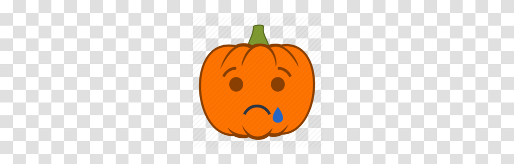 Sad Clipart, Pumpkin, Vegetable, Plant, Food Transparent Png