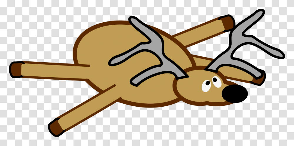 Sad Clipart Reindeer, Gun, Weapon, Weaponry, Animal Transparent Png