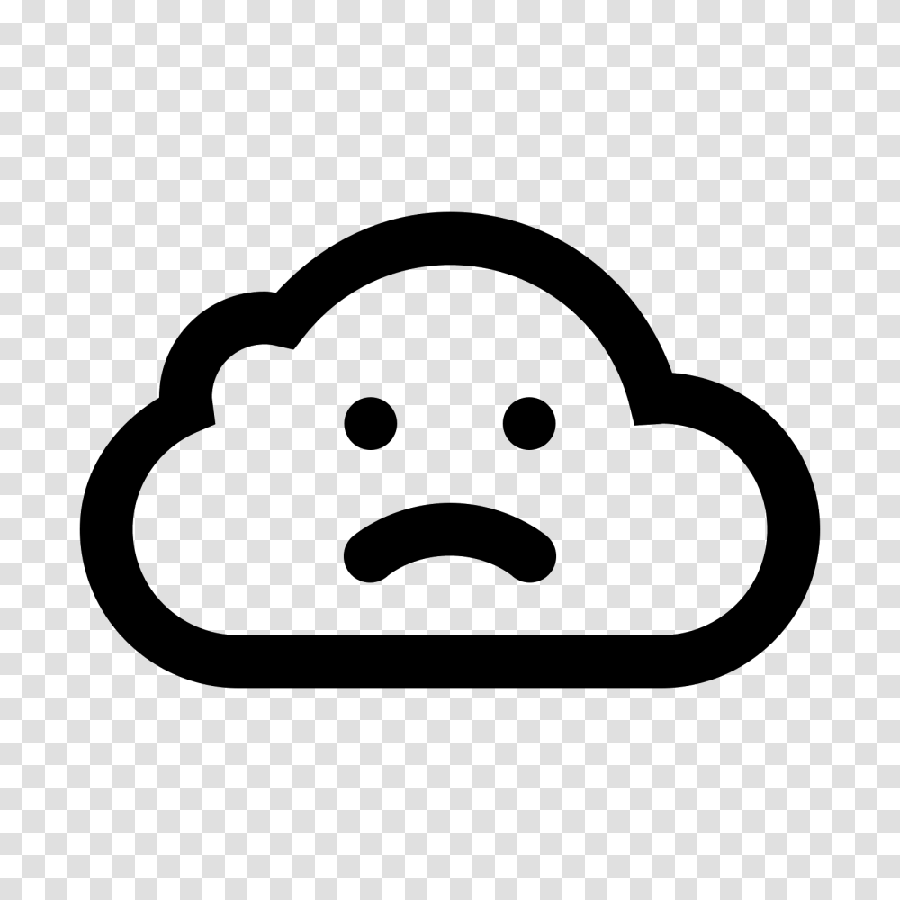 Sad Cloud Icon, Gray, World Of Warcraft Transparent Png