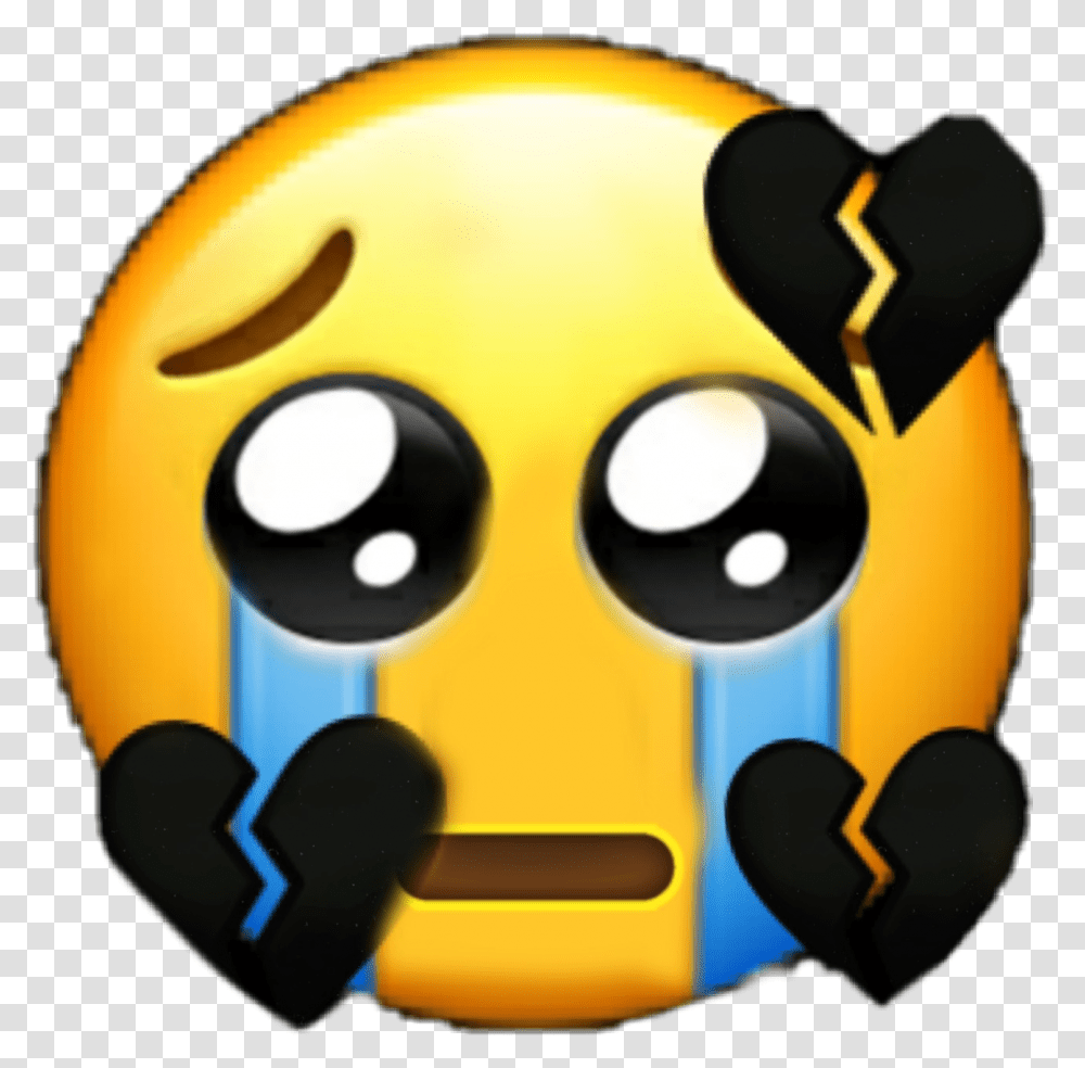 Sad Crying Emoji Sademoji Cry Cryingemoji Casona Museum, Toy, Pac Man Transparent Png