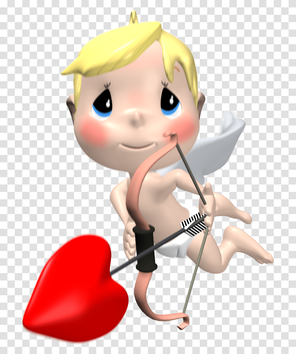 Sad Cupid Cupid Animated Gif, Toy, Doll Transparent Png