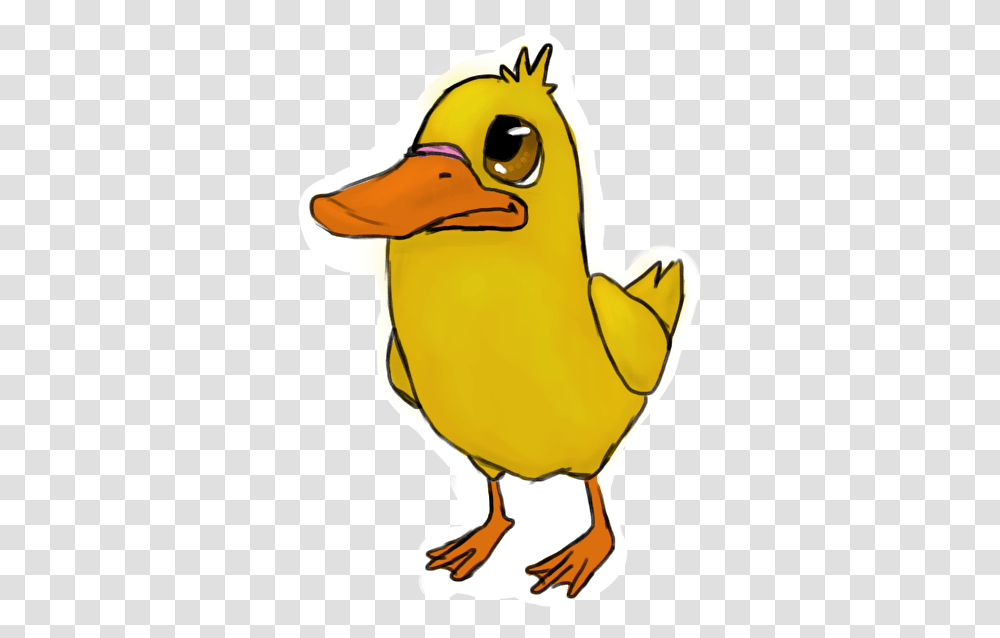 Sad Duck Clipart, Bird, Animal, Beak Transparent Png