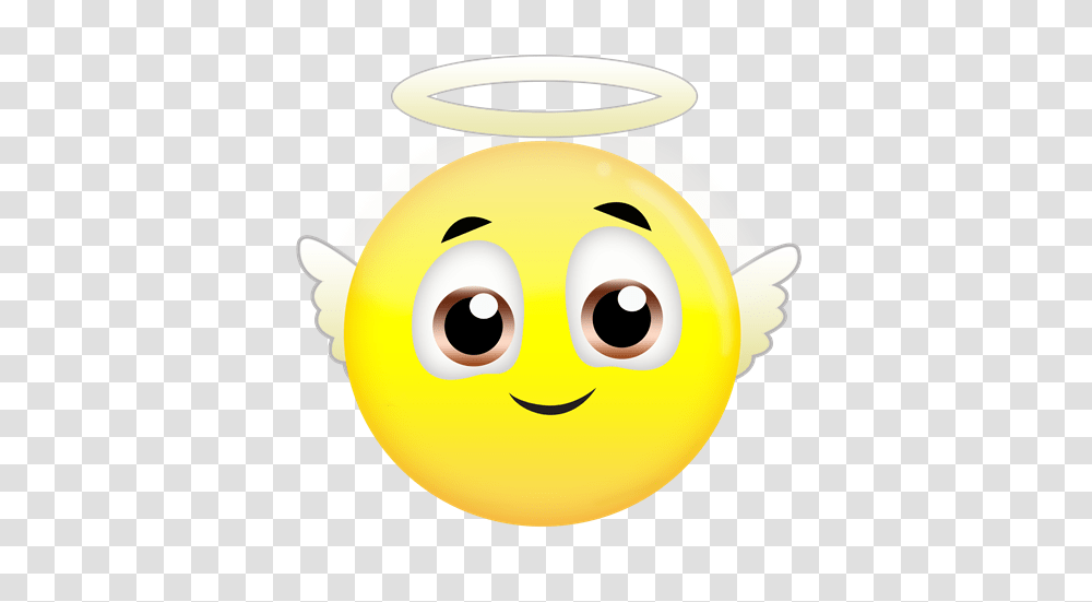 Sad Emoji Clipart Angel, Outdoors, Nature, Toy, Sky Transparent Png