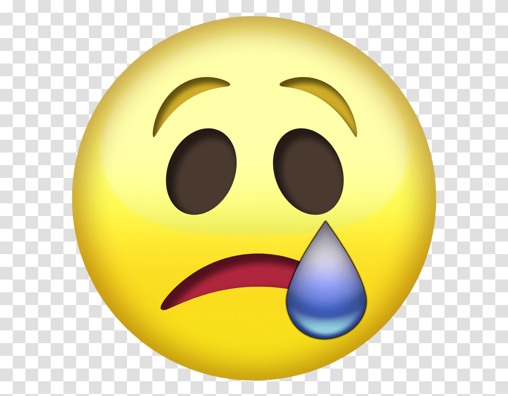 Sad Emoji Whatsapp Smiley Emoji, Bird, Animal, Balloon Transparent Png